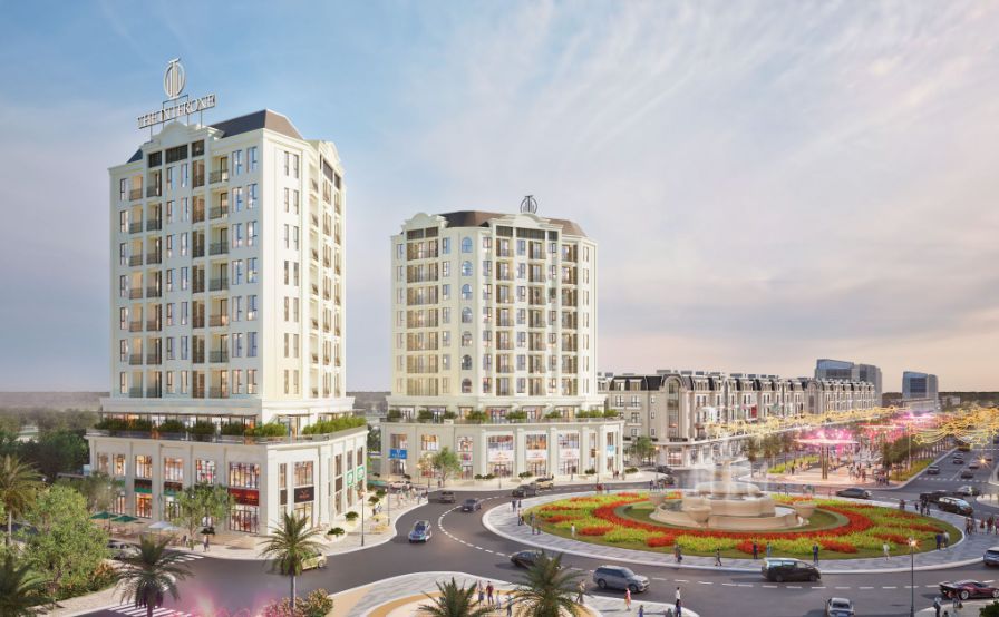 Cho thuê căn hộ 3PN The InterOne Bắc Giang 87m² hướng Bắc – Yên tĩnh, phù hợp gia đình